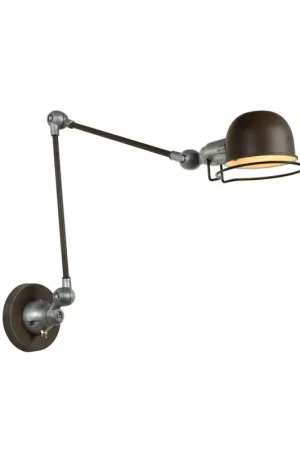 Quantité Limitée Applique Honoré rouille 68 cm E14 25 W LUCIDE
