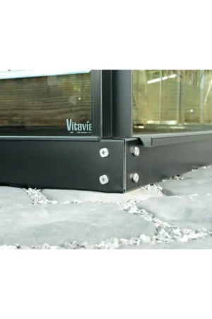 Offre Limitée Embase pour serre Venus noire 5 m² VITAVIA