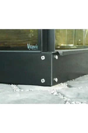 Embase pour serre Venus noire 2,5 m² VITAVIA Livraison Express