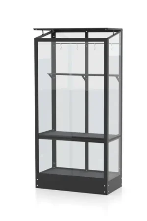 Meilleure Vente Serre de balcon en verre Stad noire 0,35 m² VITAVIA