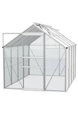 Offre Limitée Serre en verre Venus aluminium anodisé 5 m² VITAVIA