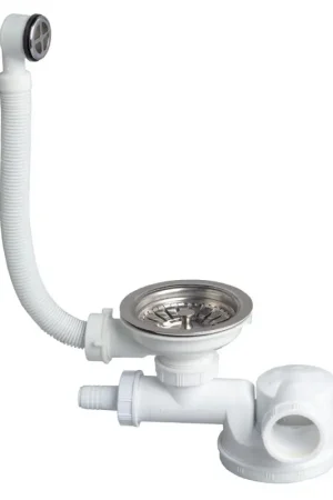 Siphon tout-en-1 Ø 90 mm WIRQUIN Certifié