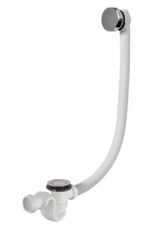 Vidage de baignoire câble avec siphon orientable WIRQUIN Jusqu'à Épuisement Des Stocks