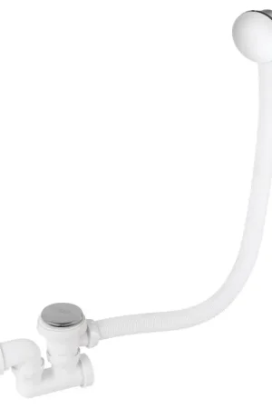 Vidage de baignoire Click Clack avec siphon orientable WIRQUIN Must-Have
