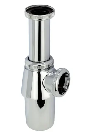Acheter En Ligne Siphon de lavabo en laiton chrome WIRQUIN