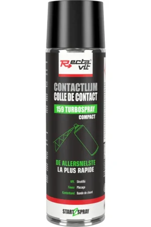 Colle de contact Turbo Spray Compact 0,5 L RECTAVIT Haute Qualité