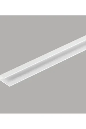 Profilé de bordure en aluminium blanc 260 cm DUMAWALL Bon Plan