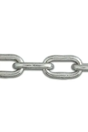 Bon Plan Chaine soudée avec maille courte en acier zingué Ø 3,5 mm au mètre CHAPUIS