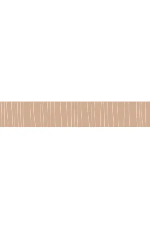 Frise adhésive Petits Traits beige 5 x 300 cm Nouvel Arrivage
