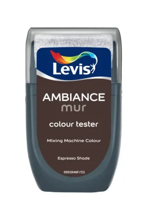 Commander Vite Testeur peinture pour murs Ambiance Espresso Shade extra mat 0,03 L LEVIS