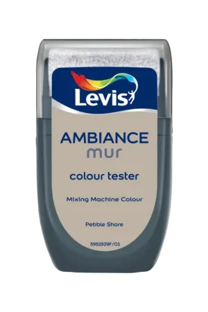 Testeur peinture pour murs Ambiance Pebble Shore extra mat 0,03 L LEVIS Soldes