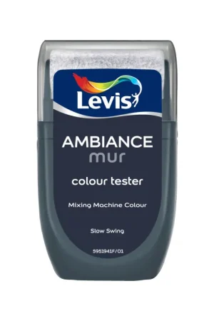 Prix Bas Testeur peinture pour murs Ambiance Slow Swing extra mat 0,03 L LEVIS