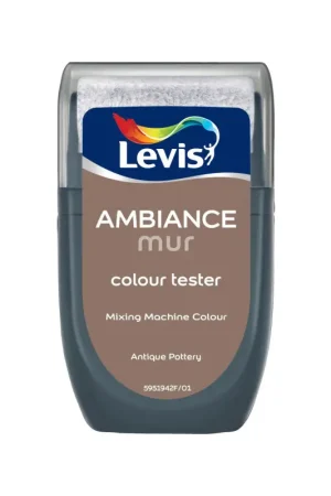 Expédition Rapide Testeur peinture pour murs Ambiance Antique Pottery extra mat 0,03 L LEVIS