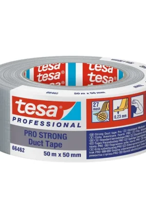 Meilleur Choix Ruban adhésif toilé Pro Strong Duct Tape Eco gris 50 mm x 50 m TESA