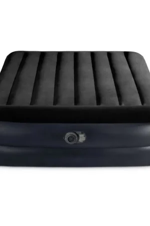 Matelas gonflable Pillow Rest Raised avec gonfleur intégré 152 x 203 x 42 cm INTEX Commander Maintenant