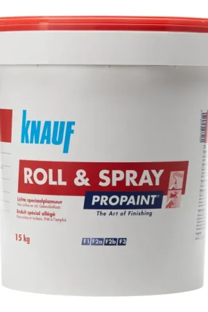 Meilleur Choix Enduit de lissage Propaint Roll&Spray 15 kg KNAUF