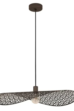 Nouveauté Suspension Noiraby bronze E27 60 W EGLO