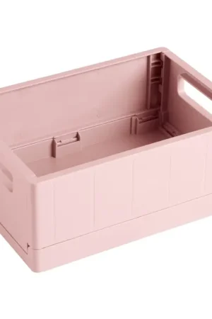 Prix Réduit Box de rangement pliant Sigma Home rose 1,7 L SUNWARE