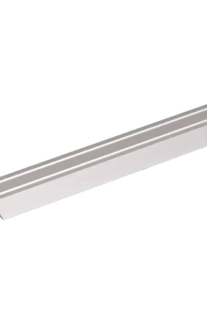 Dernière Chance Barre de seuil percée en aluminium inox 39 x 8 mm 0,9 m ALBERTS