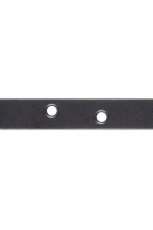Offre Spéciale Plaque d'assemblage en acier noire 100 x 15 mm ALBERTS