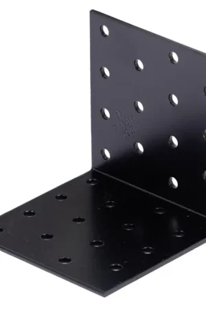Equerre en acier noire 80 x 80 x 80 mm ALBERTS Dernier Modèle