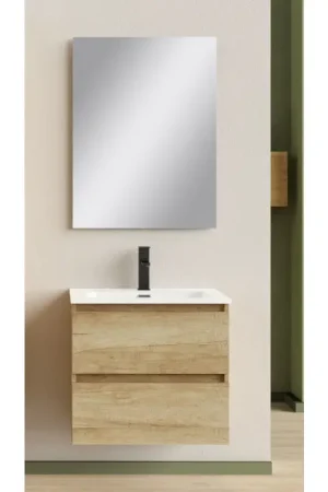 Acheter En Ligne Ensemble de salle de bain Rio chêne 60 cm AQUATRENDS
