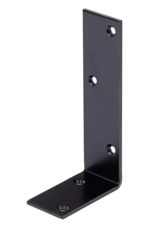 Equerre de poutre en acier noire 75 x 150 x 40 mm ALBERTS Commander Vite