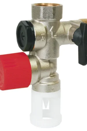 Groupe de sécurité pour boiler droit en acier inoxydable SOMATHERM Acheter Direct