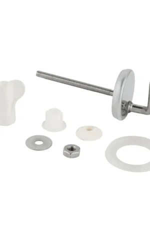 Set de fixation pour abattant de toilette inox 8 pièces WENKO Acheter En Ligne