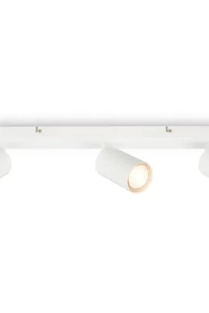 Authentique Spot Tib blanc GU10 3 x 9 W BRILONER