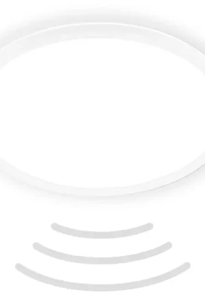 Plafonnier LED blanc avec détecteur de mouvement IP44 blanc neutre 3000 lm 22 W BRILONER Achetez Aujourd'hui