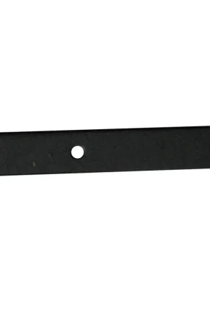 Penture droite en métal noir 200 mm TEKNIBOX Nouveauté