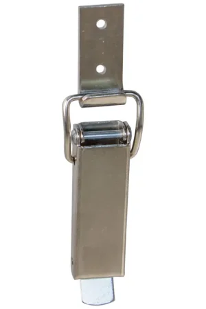 Nouveauté Fermeture de coffre à levier en métal nickelé 23 x 70 mm 2 pièces TEKNIBOX
