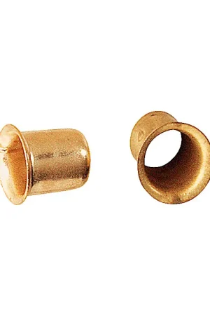 Douille pour taquet en métal jaune Ø 7 mm 16 pièces TEKNIBOX Usine Directe