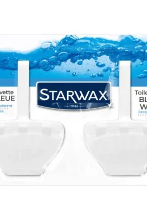 Bloc WC Eau Bleue 40 g 2 pièces STARWAX Produit De Marque