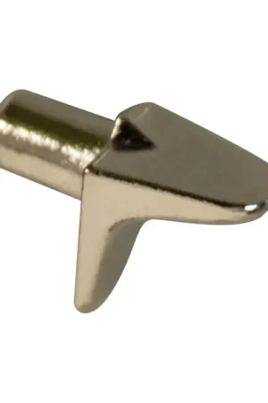 Affaire À Saisir Taquet à entailler en métal nickelé Ø 5 mm 16 pièces TEKNIBOX