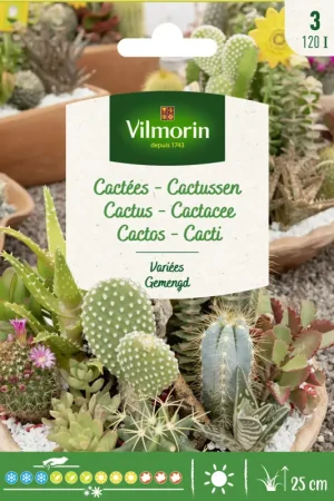 Semences de cactus variés VILMORIN Dernier Modèle