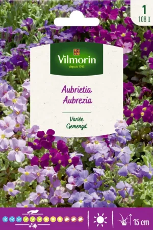 Retour Gratuit Semences d'aubriétia variée VILMORIN