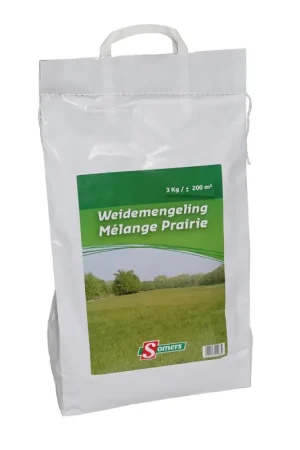 Mélange de semences de gazon pour pairie 3 kg SOMERS Prix Cassé
