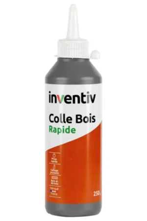 Dernière Chance Colle à bois rapide 0,25 kg INVENTIV