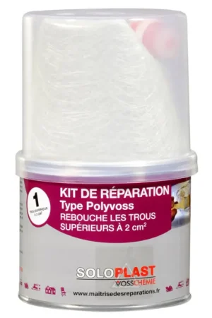 Kit de réparation Polyvoss n°2 0,5 kg SOLOPLAST Acheter Direct