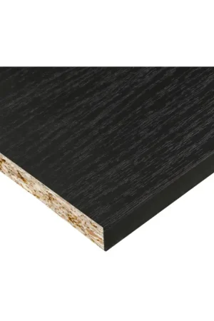 Panneau de meuble noir 250 x 60 x 1,8 cm CANDO Prix Bas