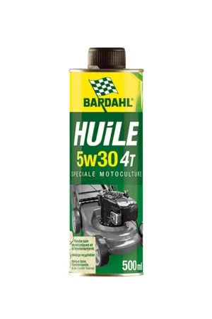 Acheter Direct Huile spéciale motoculture pour moteur 4 temps 5W30 500 ml BARDAHL