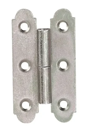 Acheter En Ligne Paumelle espagnole droite bichromaté 50 x 100 mm 2 pièces TEKNIBOX