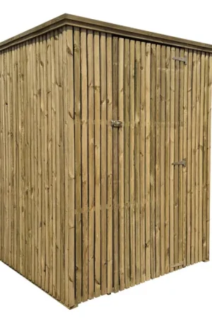 Abri de rangement en bois Moderne 14 mm 1,5 x 1,3 x 1,92 m SOLID Solde