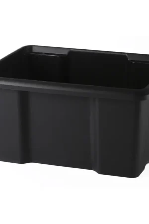 Box de rangement noir 30 L SUNDIS Prix Réduit