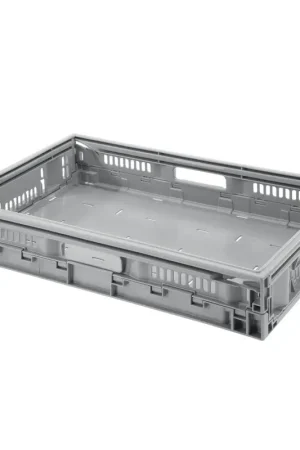 Top Vente Box de rangement pliant Teknika gris 22 L