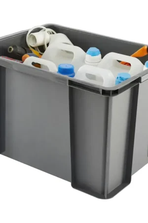 Box de rangement Masterbox gris 45 L SUNDIS Petit Prix