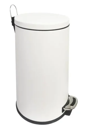 Réduction Poubelle à pédale Venus blanc mat 30 L INVENTIV