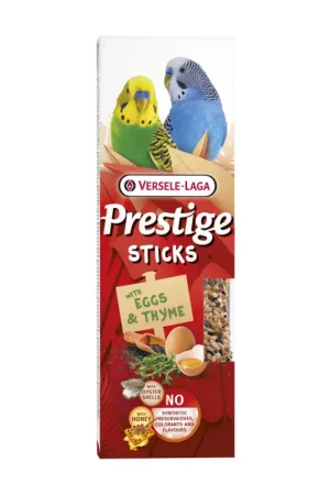 Dernière Chance Stick aux œufs et au thym pour petite perruche 2 pièces